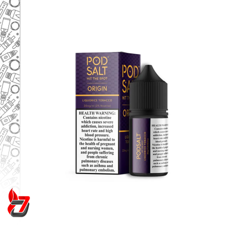 سالت پاد سالت تنباکو شراب | POD SALT ORIGIN LIQUOR TOBACCO SALT