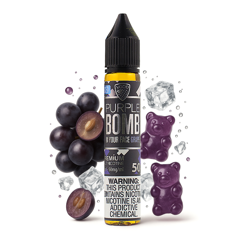 سالت ویگاد انگور یخ | VGOD PURPLE BOMB ICE SALT