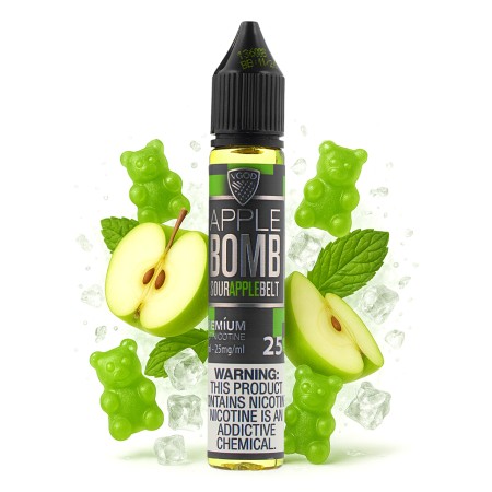 سالت ویگاد سیب سبز یخ | VGOD APPLE BOMB ICED SALT