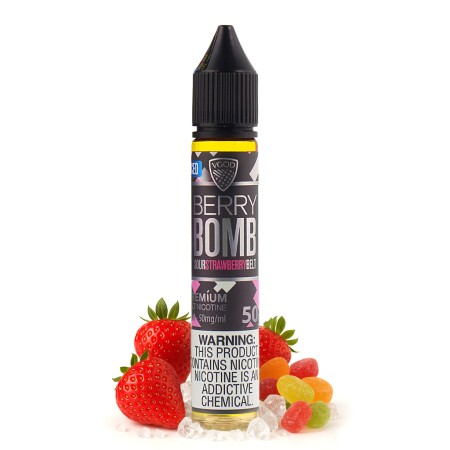 سالت ویگاد توتفرنگی یخ | VGOD BERRY BOMB ICED SALT